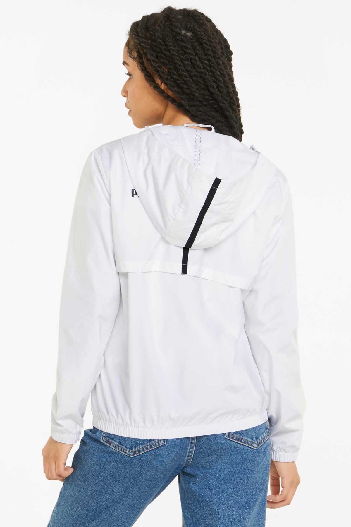 Puma ESS Solid Kadın Rüzgarlık 84749402 Beyaz