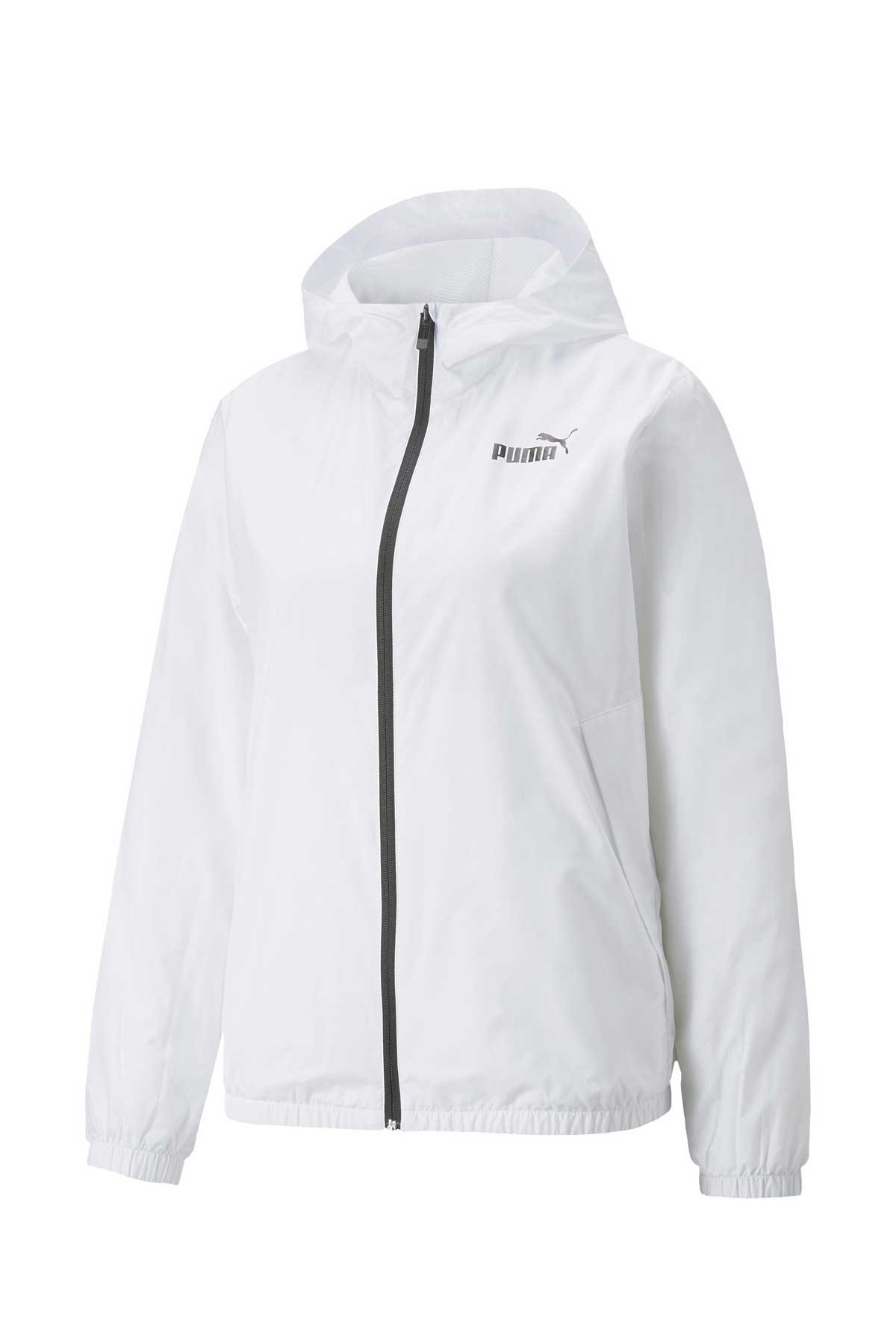 Puma ESS Solid Kadın Rüzgarlık 84749402 Beyaz