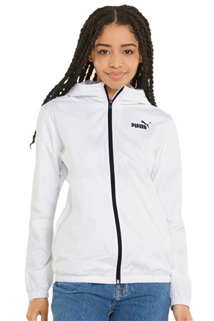 Puma ESS Solid Kadın Rüzgarlık 84749402 Beyaz