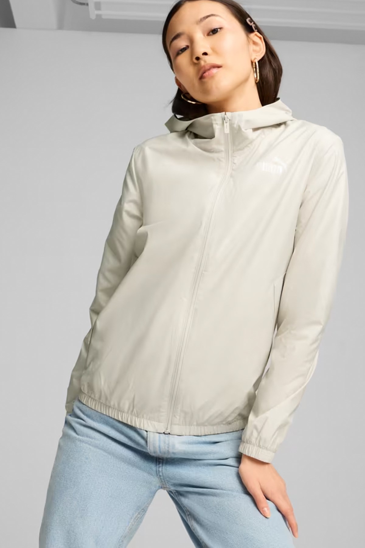 Puma Ess Solid Kadın Rüzgarlık 84749480 Bej