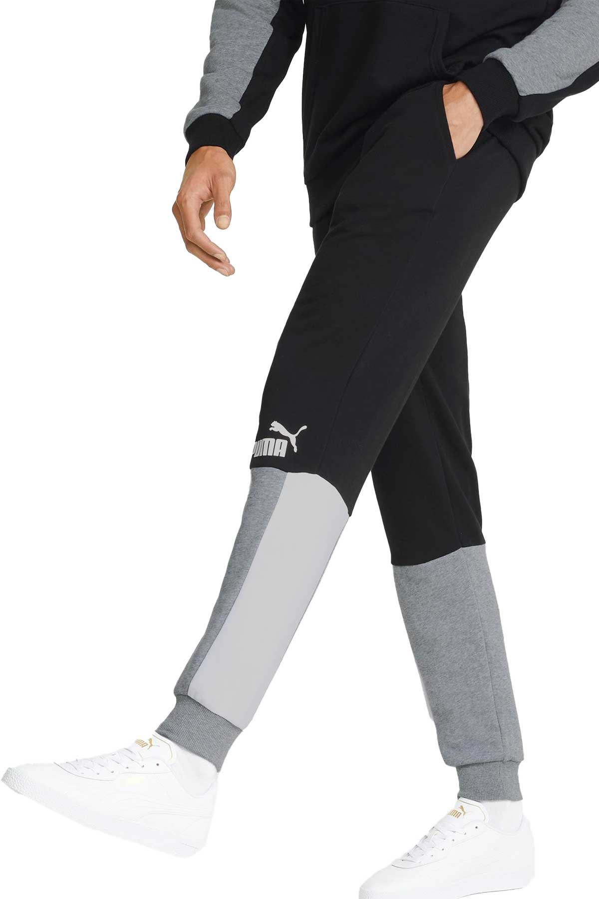 Puma Ess+ Block Erkek Eşofman Altı 84800701 Siyah