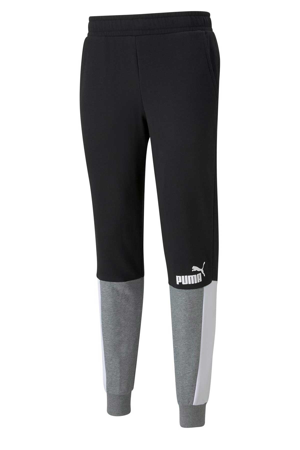 Puma Ess+ Block Erkek Eşofman Altı 84800701 Siyah