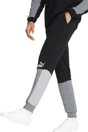 Puma Ess+ Block Erkek Eşofman Altı 84800701 Siyah