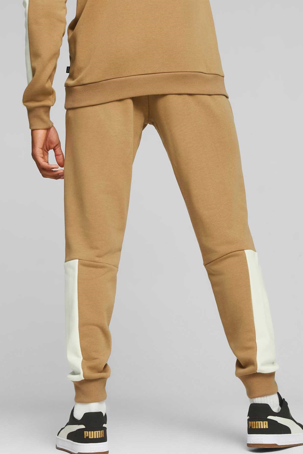 Puma Ess+ Block Erkek Eşofman Altı 84800785 Bej