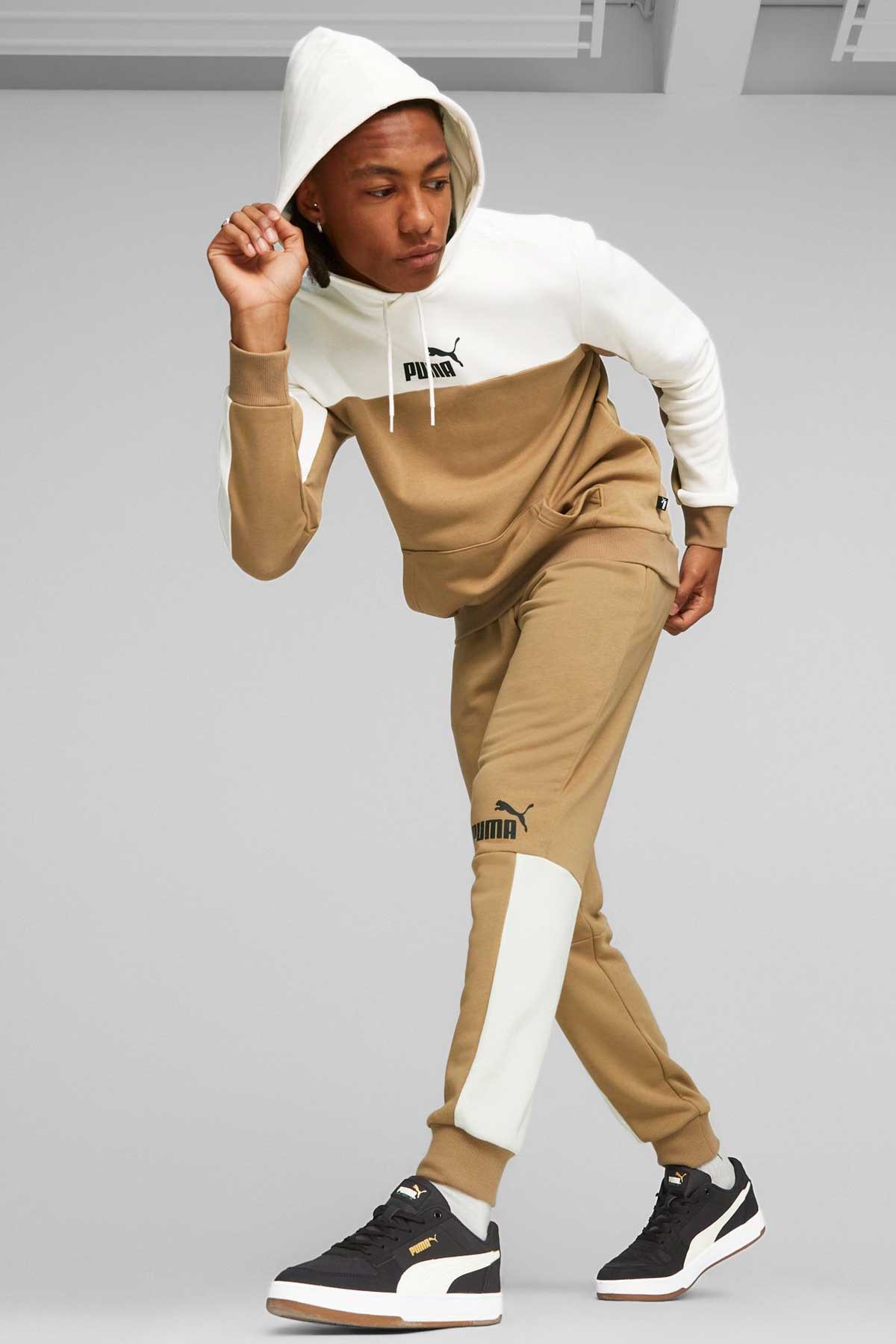 Puma Ess+ Block Erkek Eşofman Altı 84800785 Bej