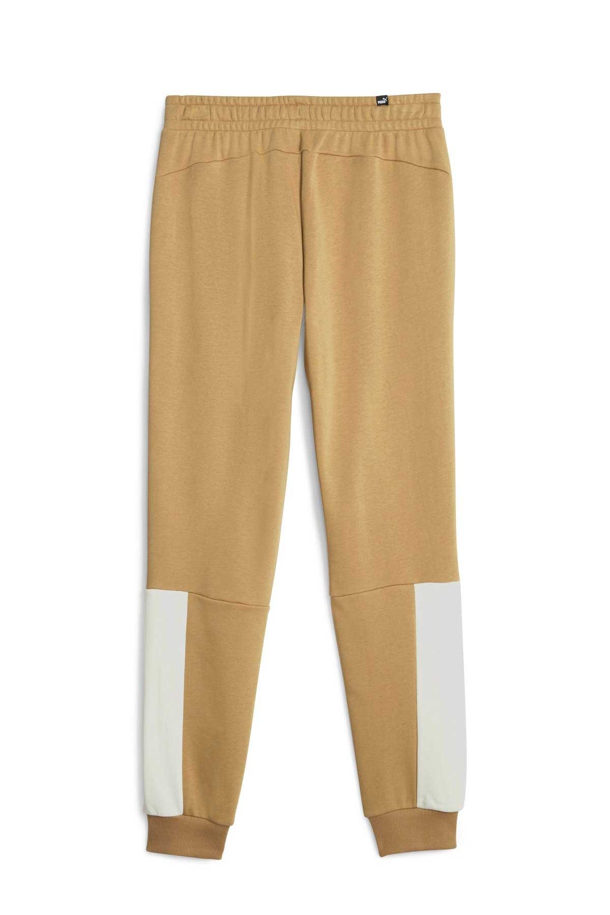 Puma Ess+ Block Erkek Eşofman Altı 84800785 Bej