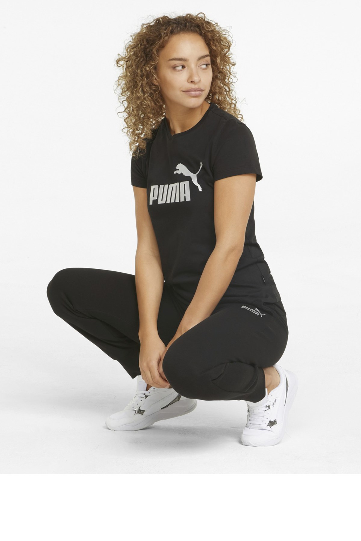 Puma Ess Kadın Tişört 84830351 Siyah