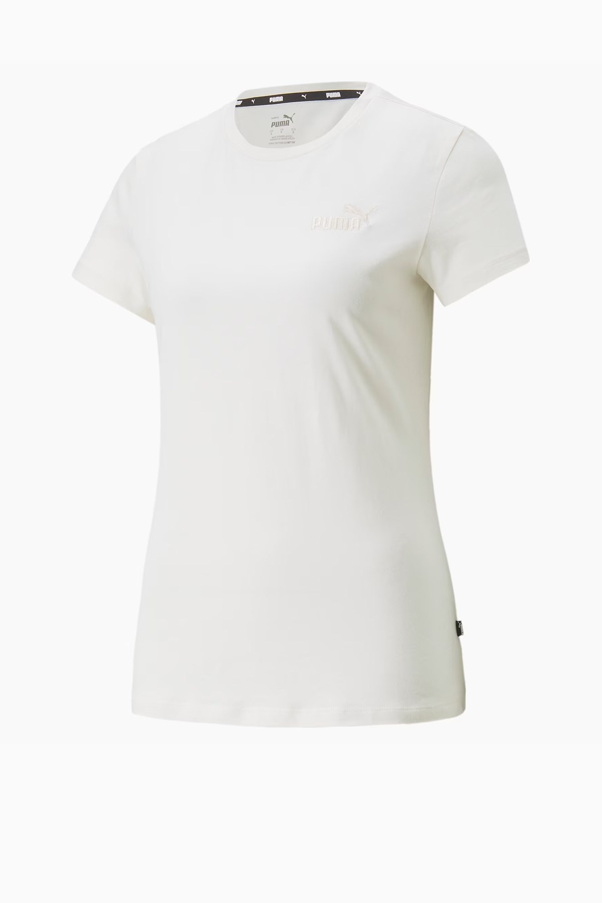 Puma Ess Embroidery Kadın Tişört 84833199 Beyaz