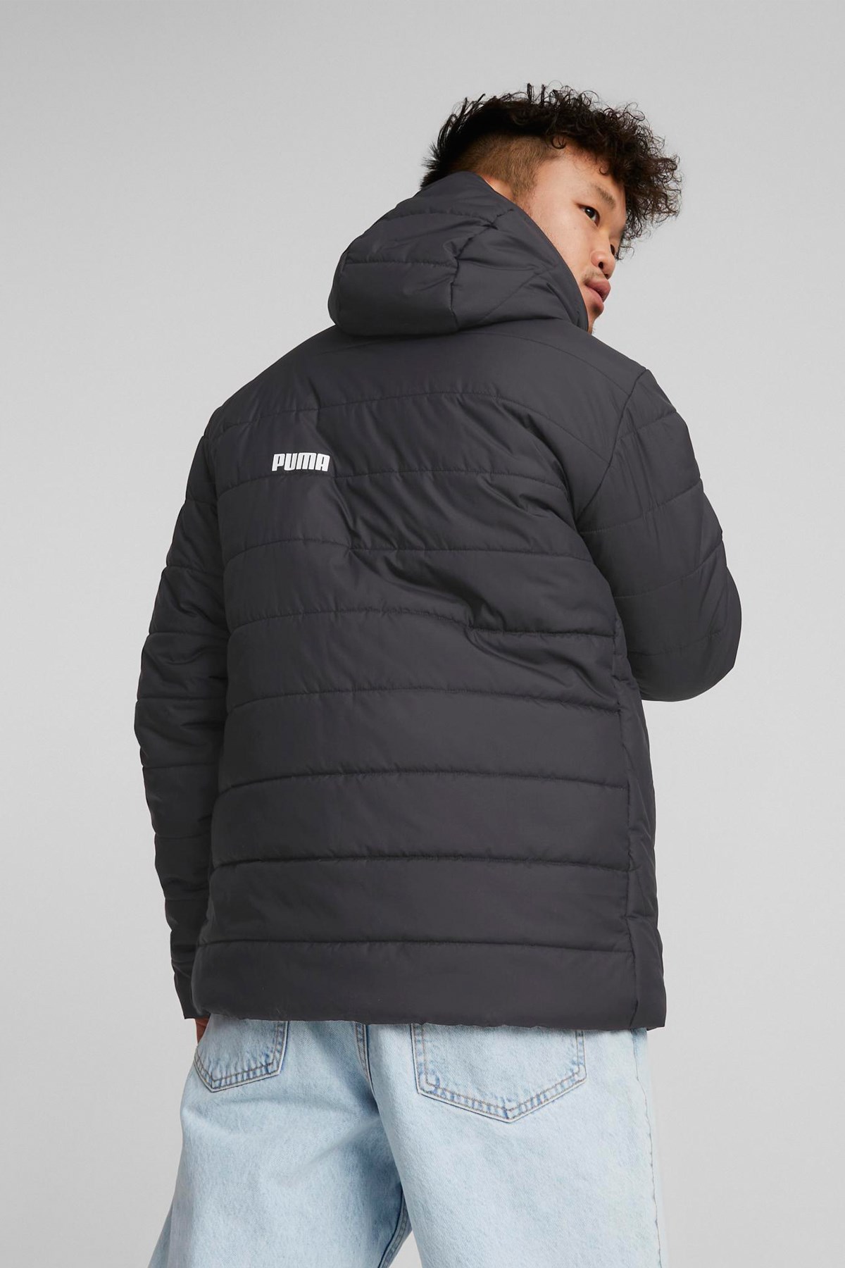 Puma Ess Hooded Erkek Şişme Mont 84893801 Siyah