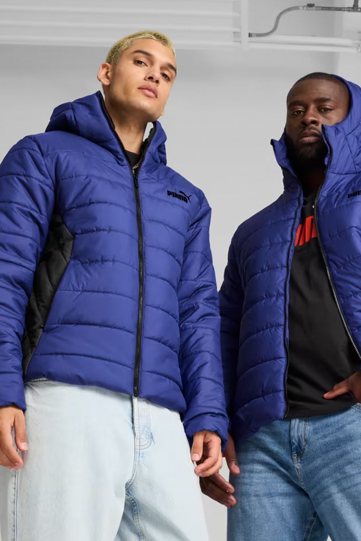 Puma Ess Padded Erkek Mont 84893827 Mor