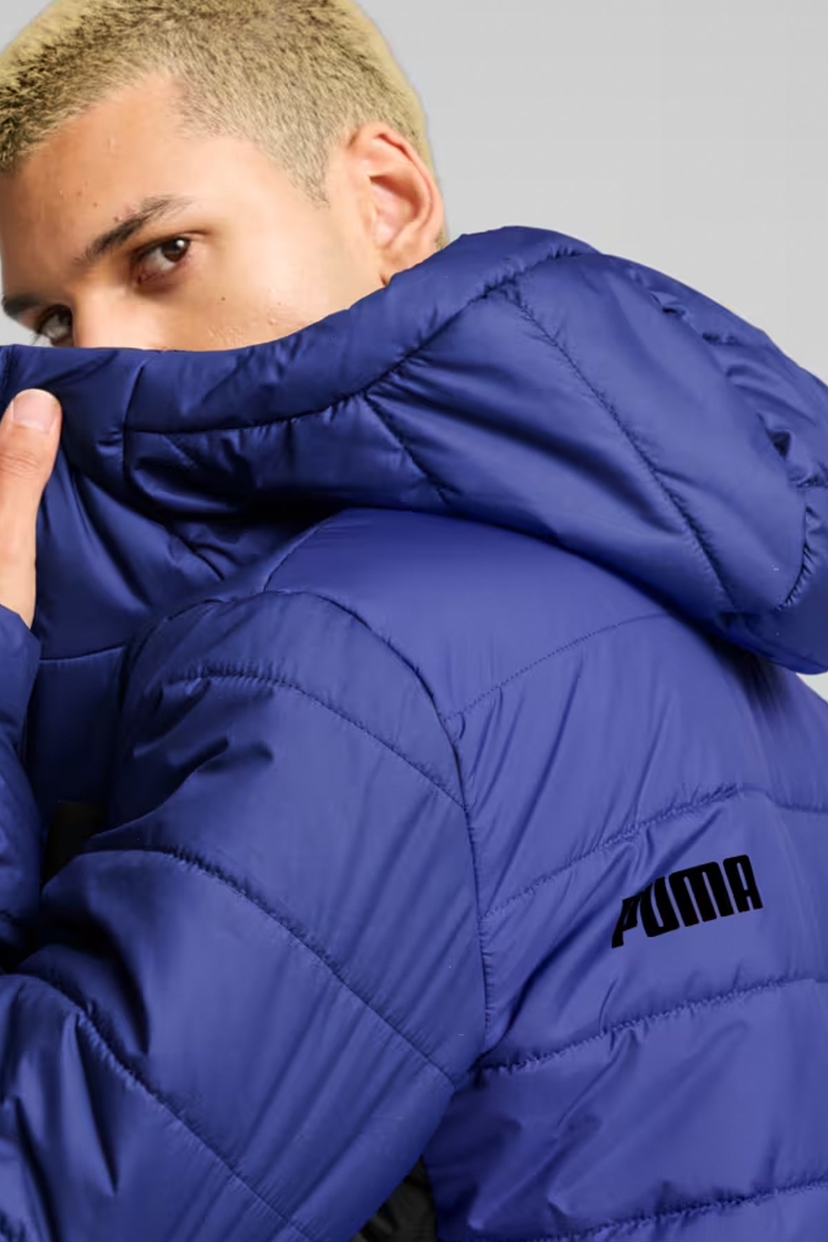 Puma Ess Padded Erkek Mont 84893827 Mor