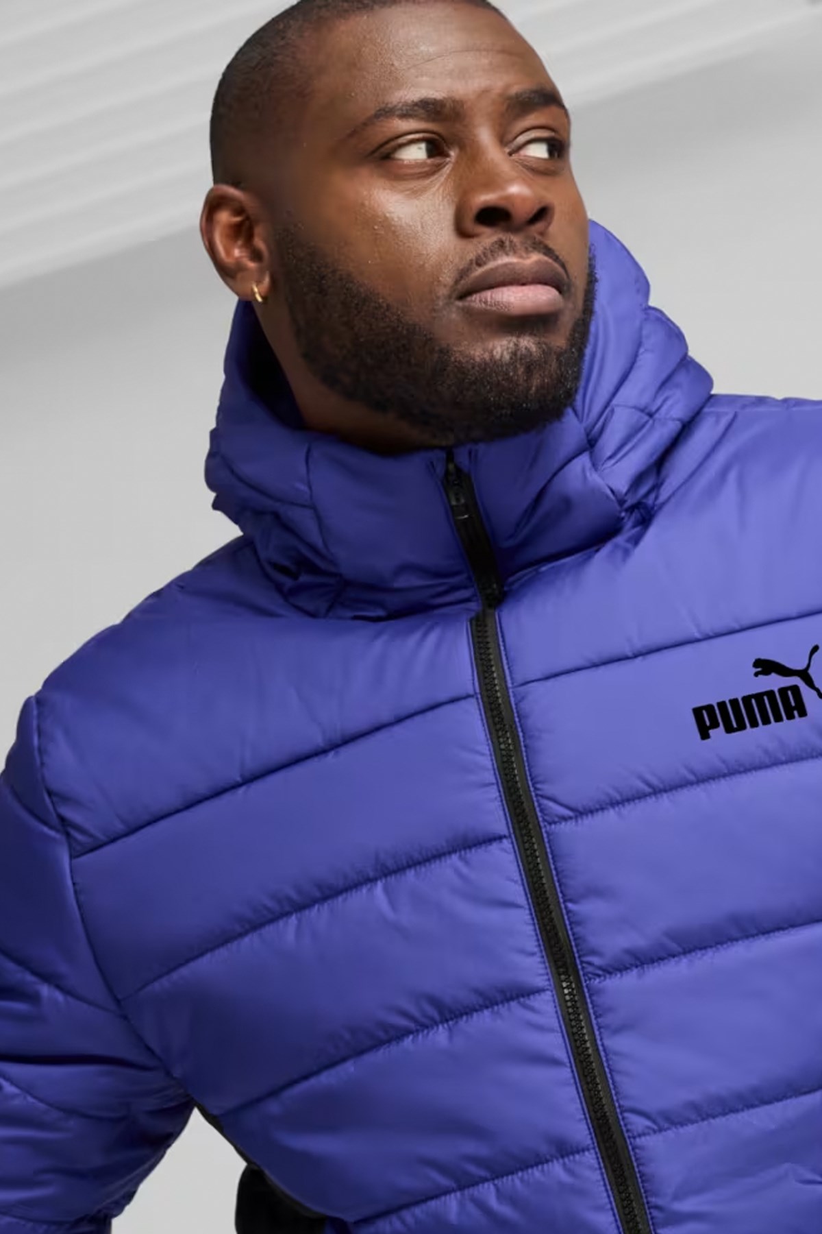 Puma Ess Padded Erkek Mont 84893827 Mor