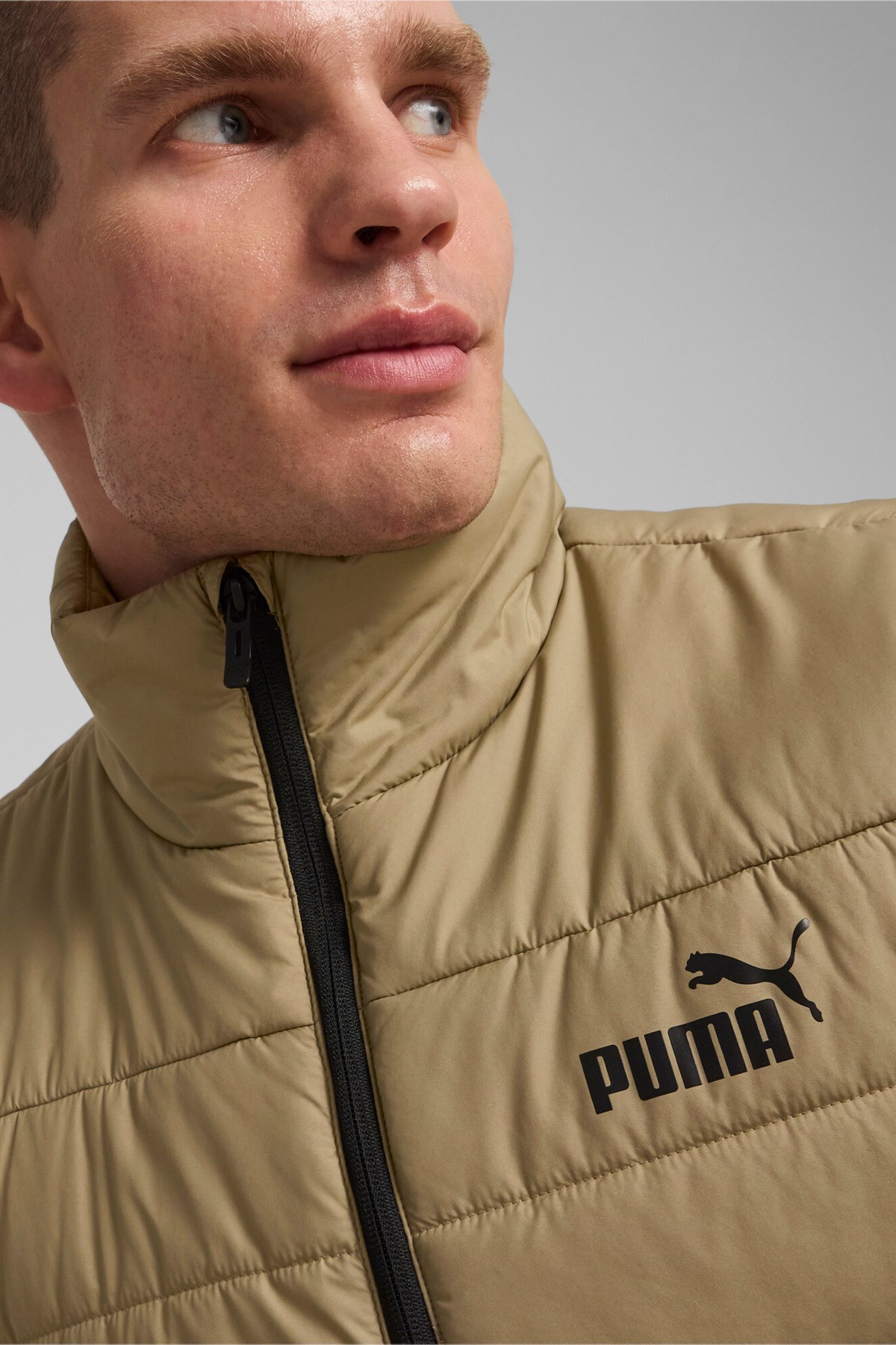 Puma Ess Padded Erkek Yelek 84893967 Bej
