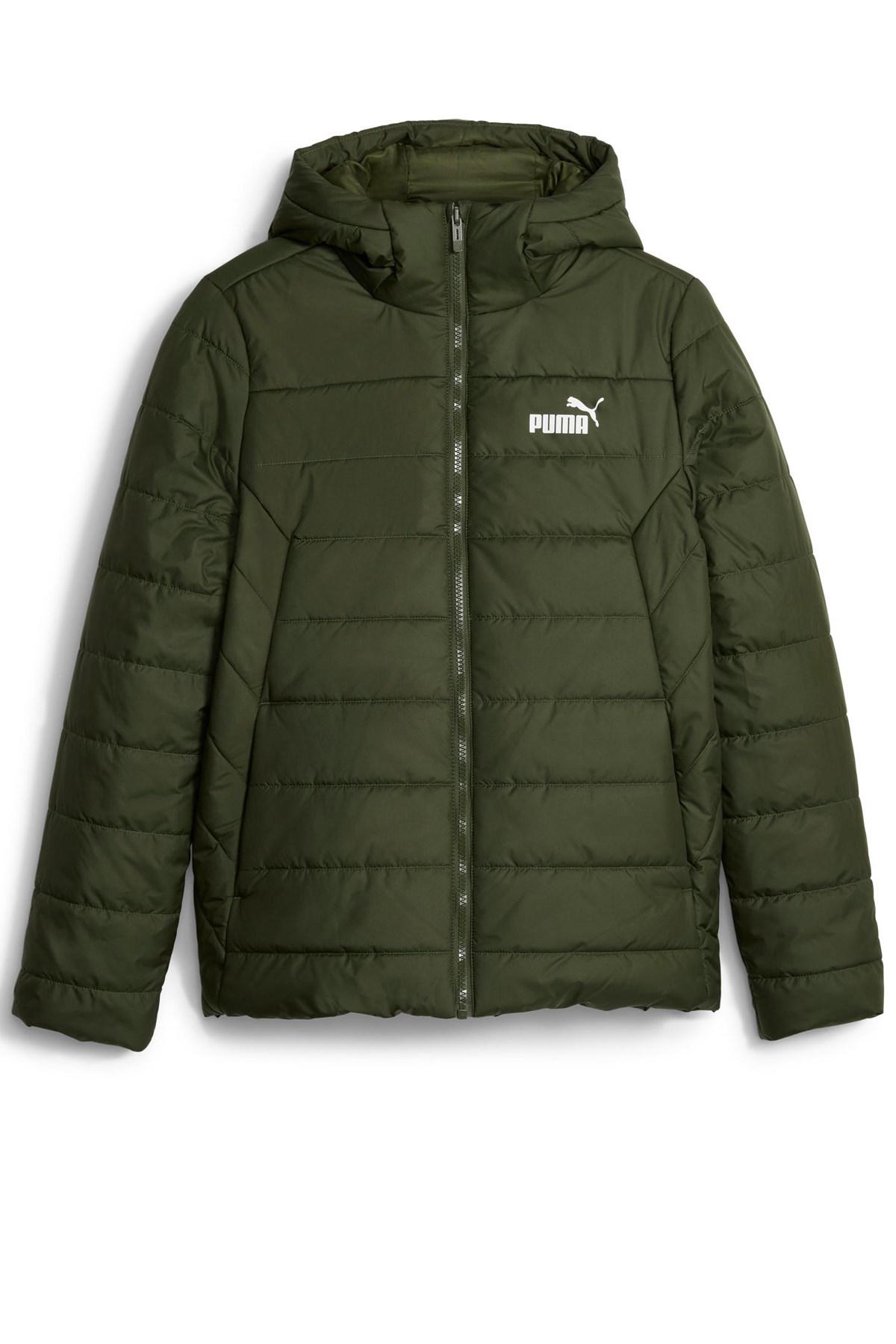 Puma Ess Hooded Kadın Mont 84894031 Yeşil