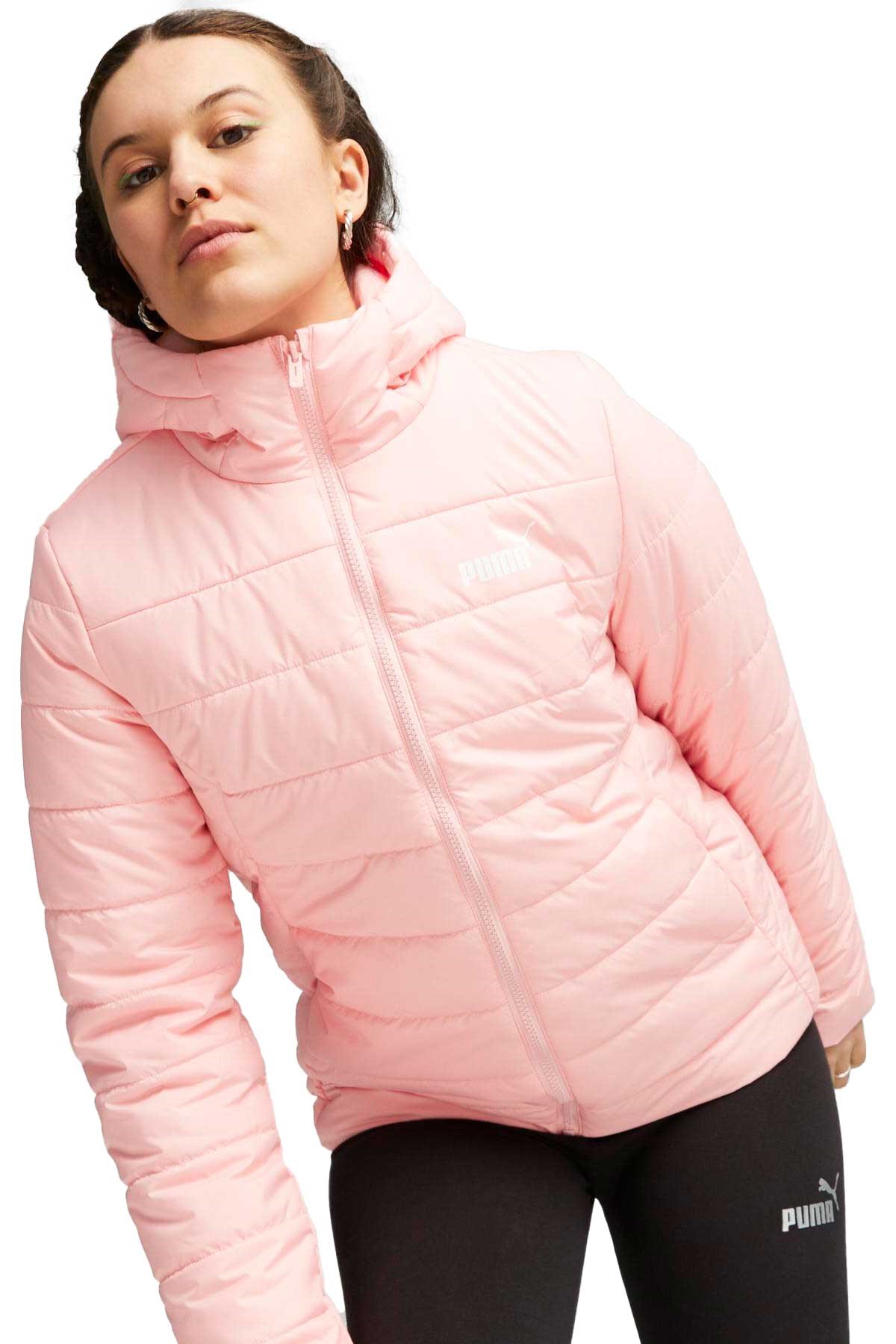 Puma Ess Hooded Kadın Mont 84894063 Pembe