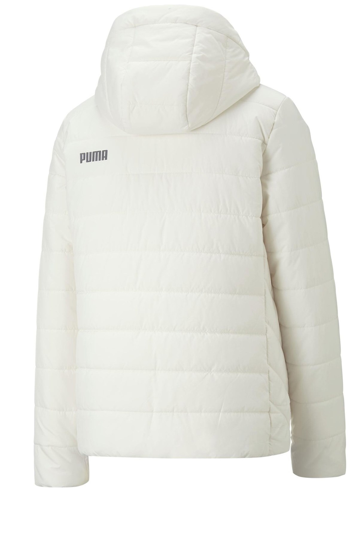 Puma Ess Hooded Kadın Şişme Mont 84894065 Beyaz