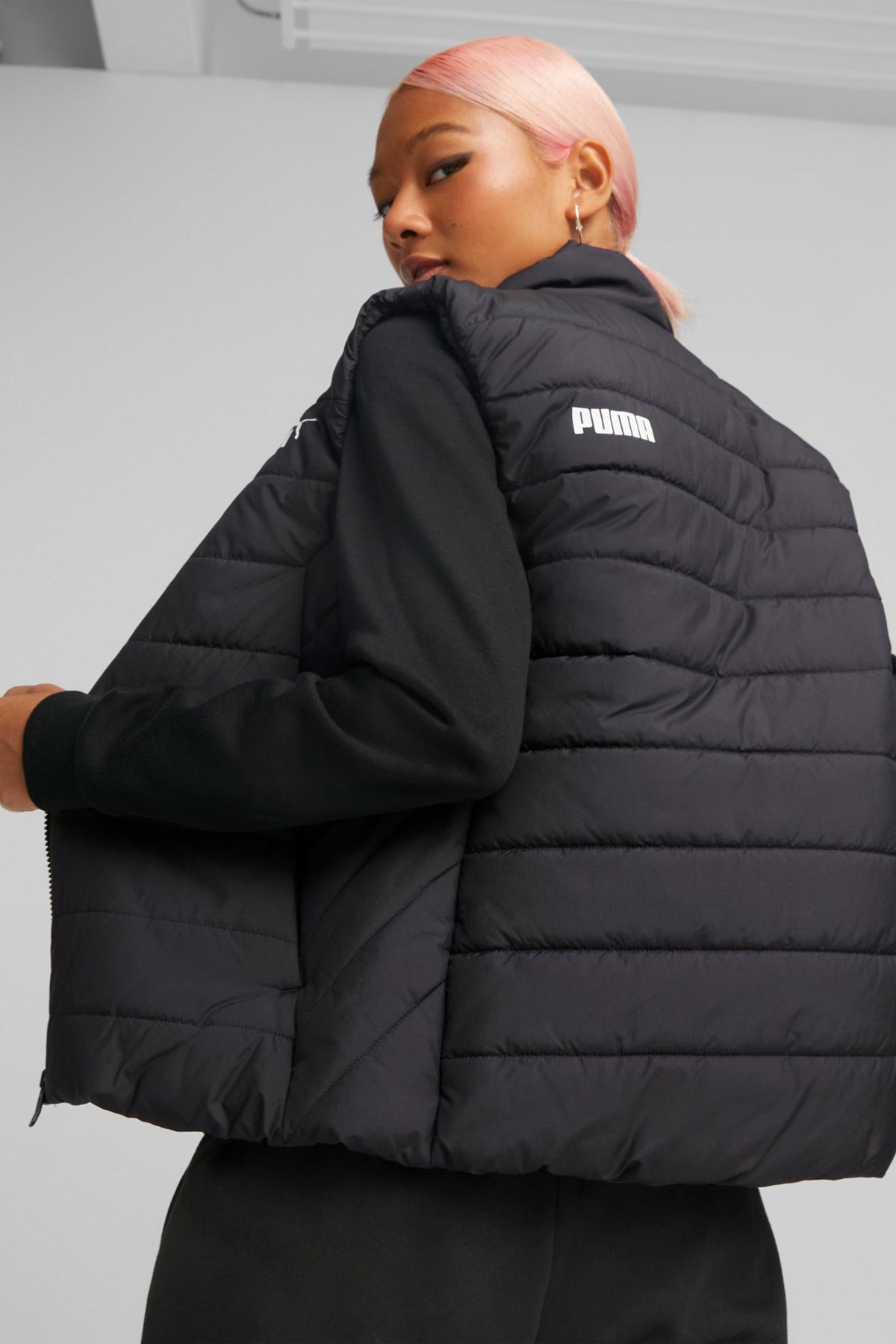 Puma Ess Padded Vest Kadın Şişme Yelek 84894101 Siyah