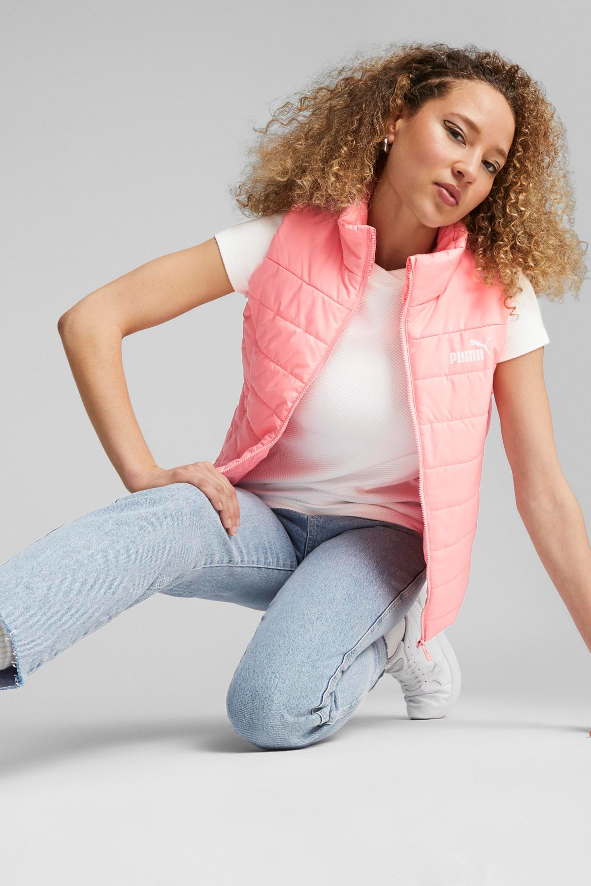 Puma Ess Padded Kadın Yelek 84894163 Pembe