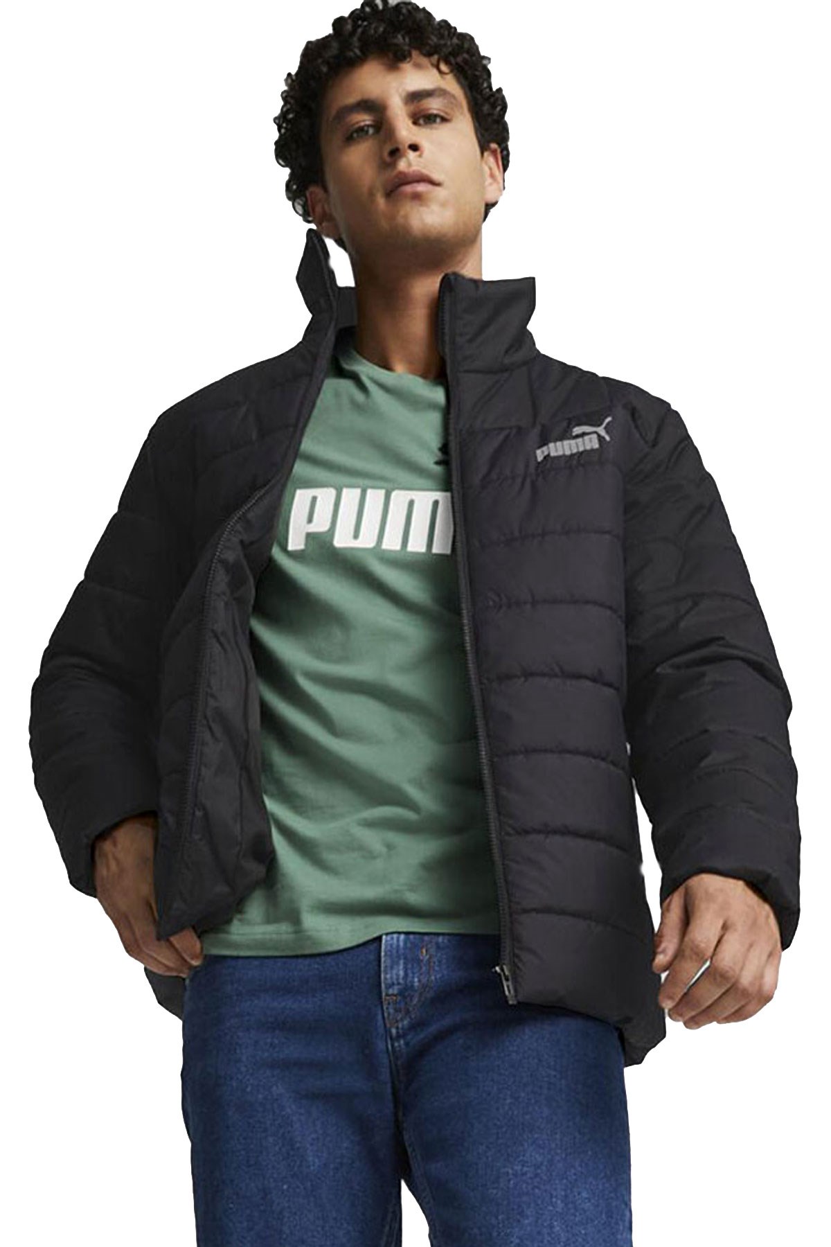 Puma Ess+ Erkek Şişme Mont 84934901 Siyah
