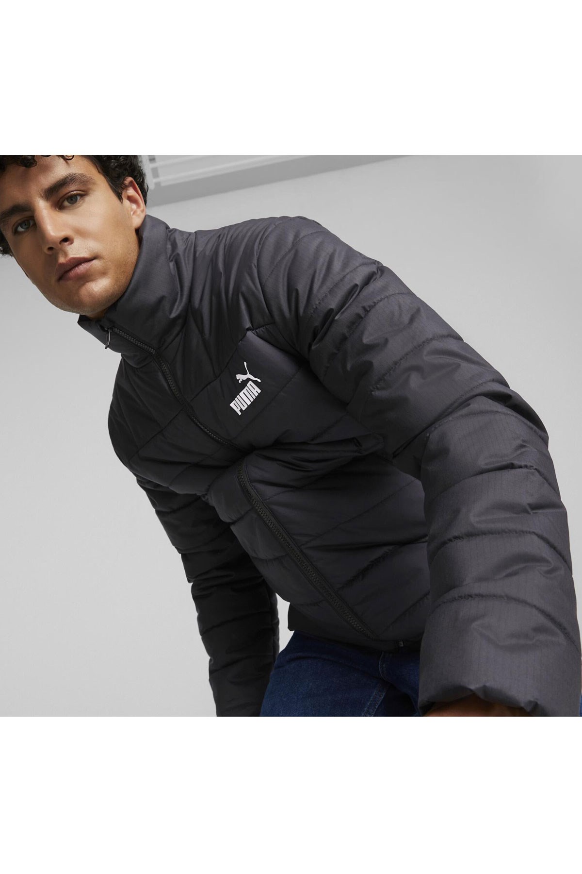 Puma Ess+ Erkek Şişme Mont 84934901 Siyah