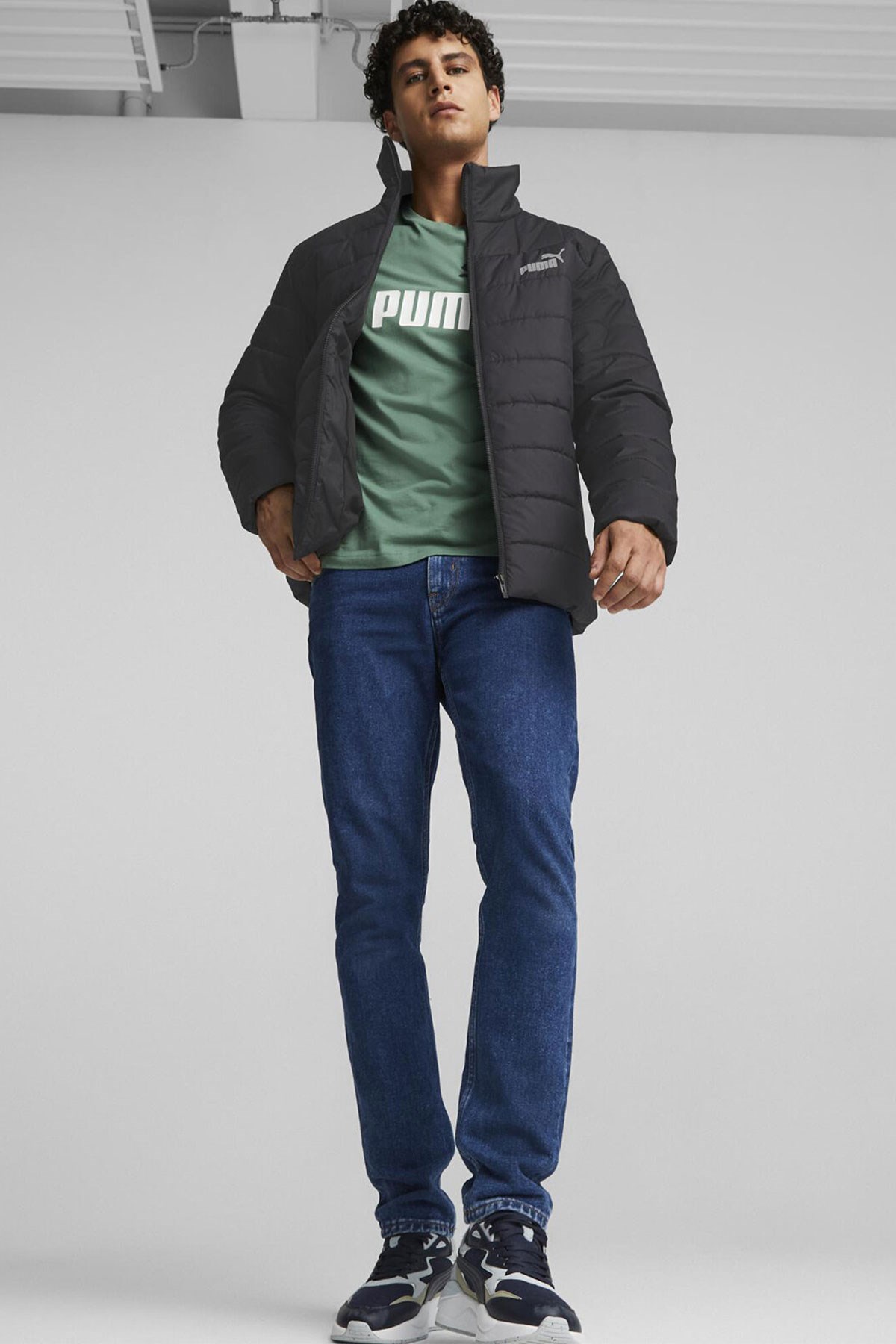 Puma Ess+ Erkek Şişme Mont 84934901 Siyah
