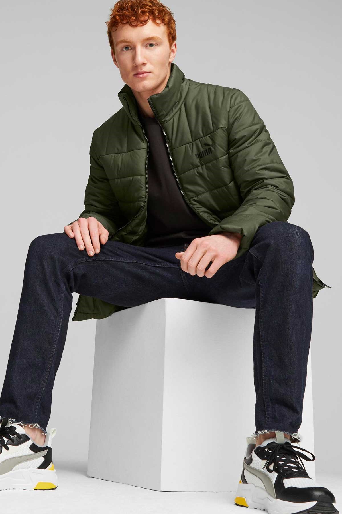 Puma Ess+ Padded Erkek Mont 84934931 Yeşil