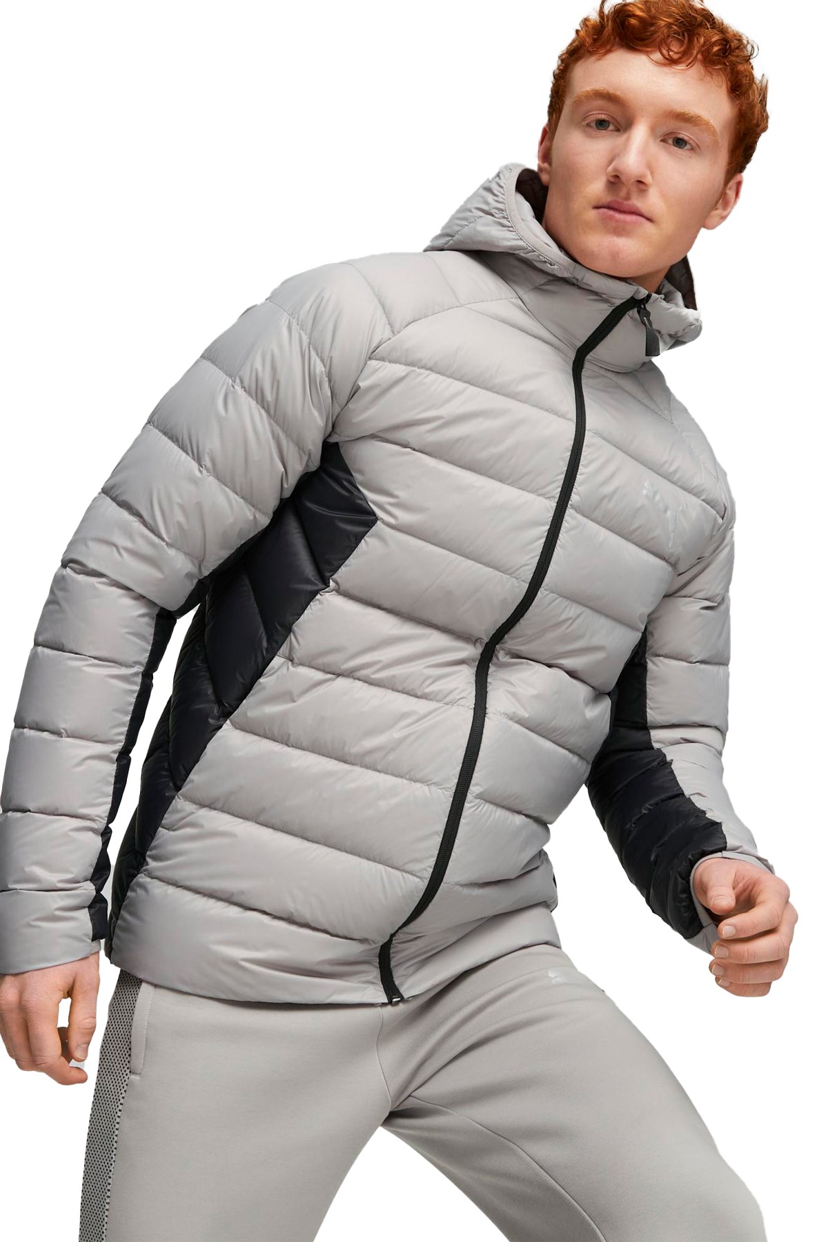 Puma Packlite Hooded Erkek Mont 84935514 Gri