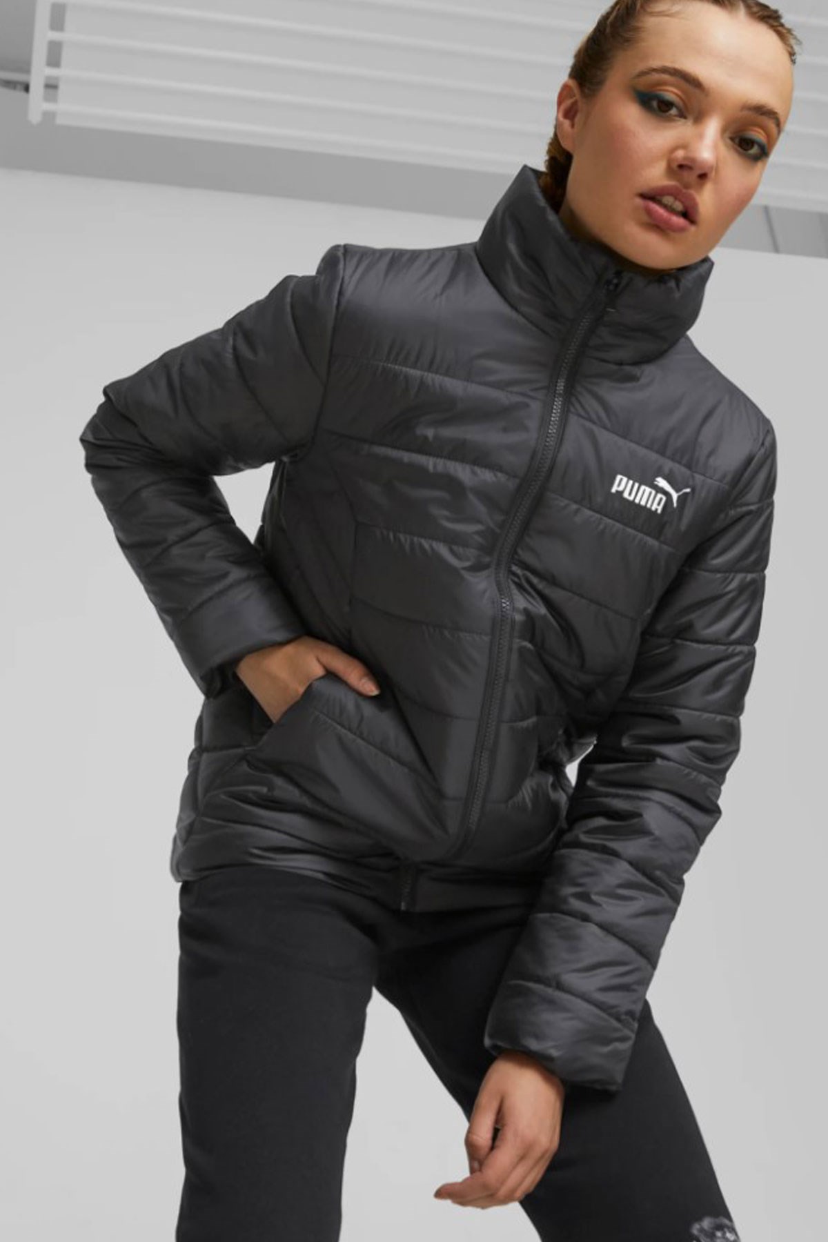 Puma Ess+ Kadın Şişme Mont 84939801 Siyah
