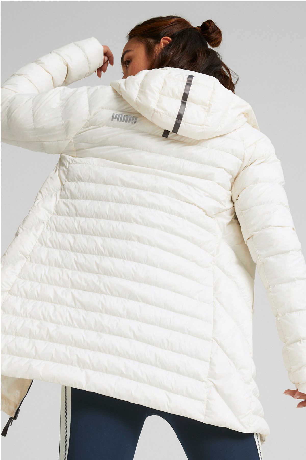 Puma Packlıte Hooded Kadın Mont 84940687 Beyaz