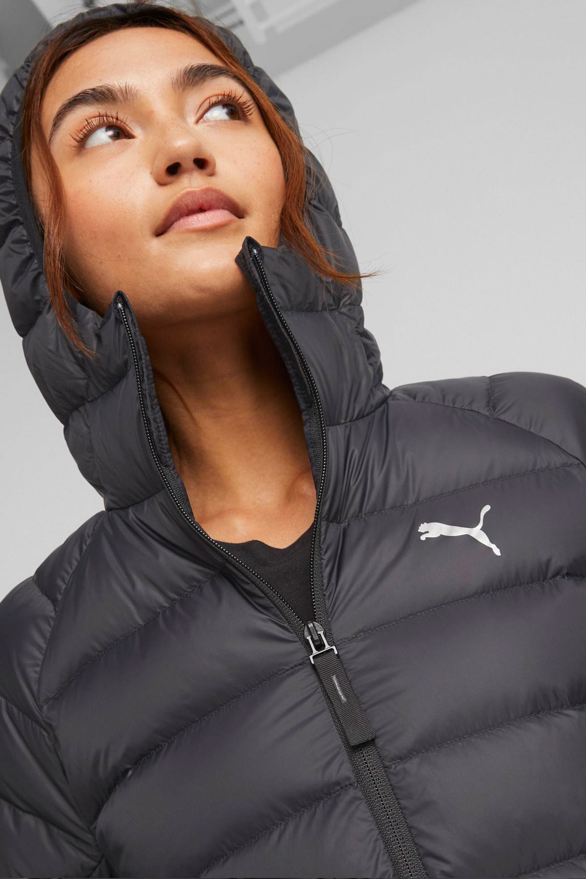 Puma Packlite Hooded Kadın Mont 84940701 Siyah