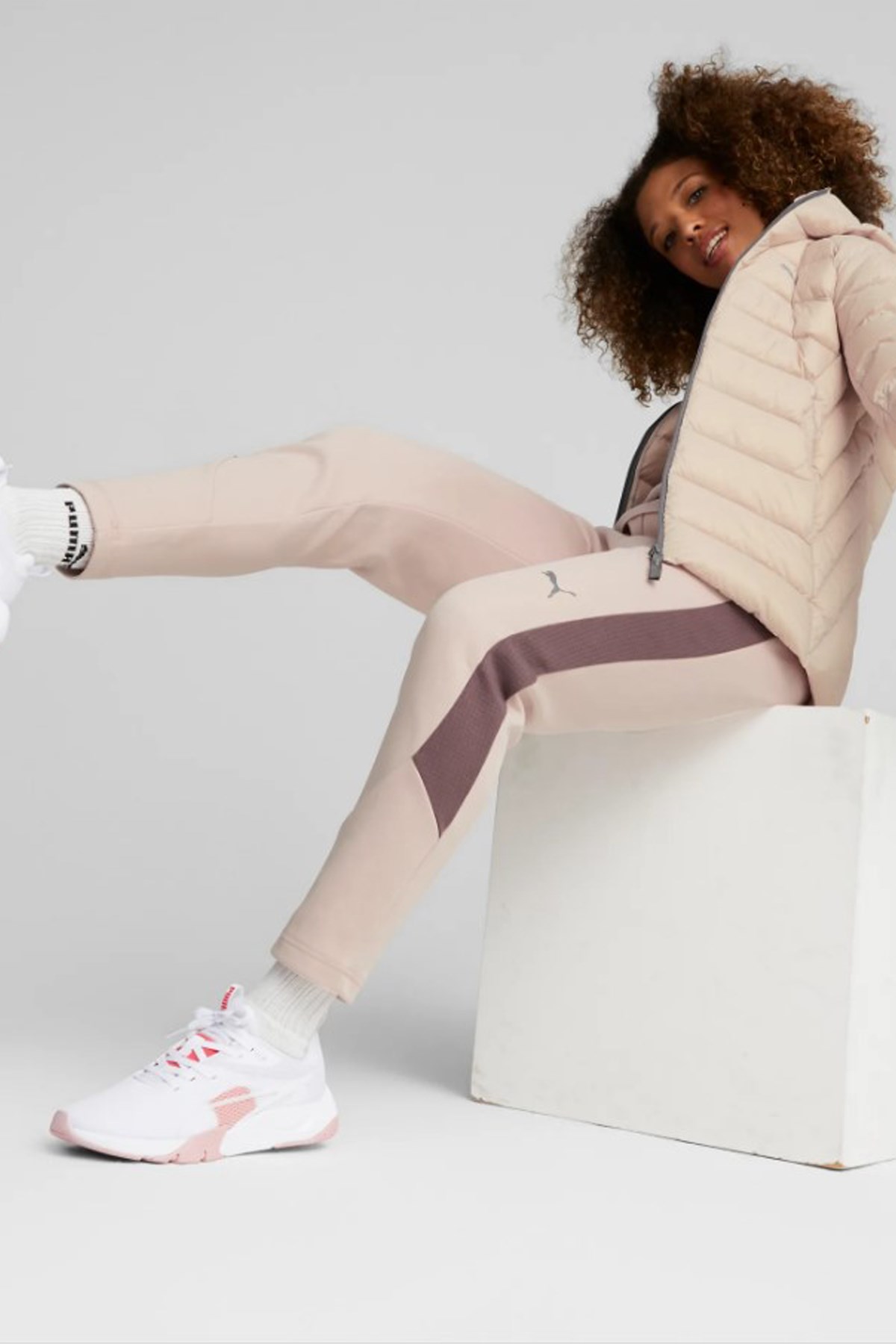 Puma Packlite Hooded Kadın Mont 84940747 Pembe