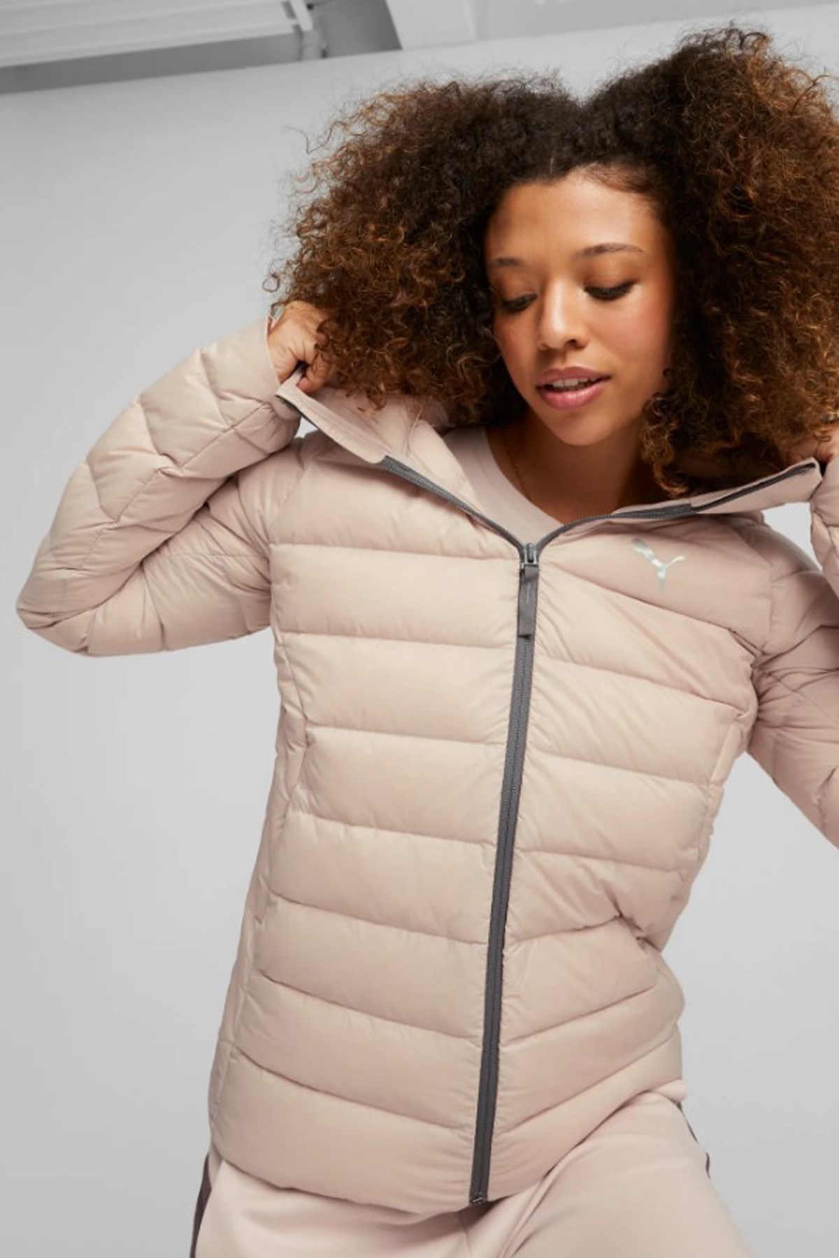 Puma Packlite Hooded Kadın Mont 84940747 Pembe