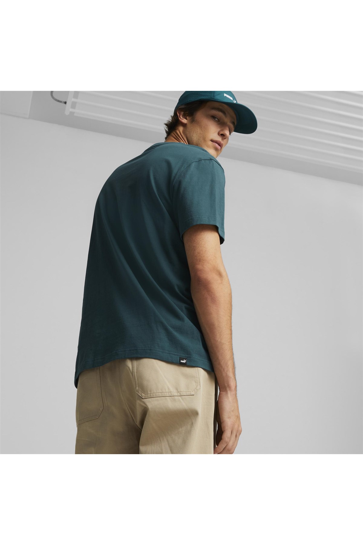 Puma Rad/Cal Erkek Tişört 84977724 Yeşil