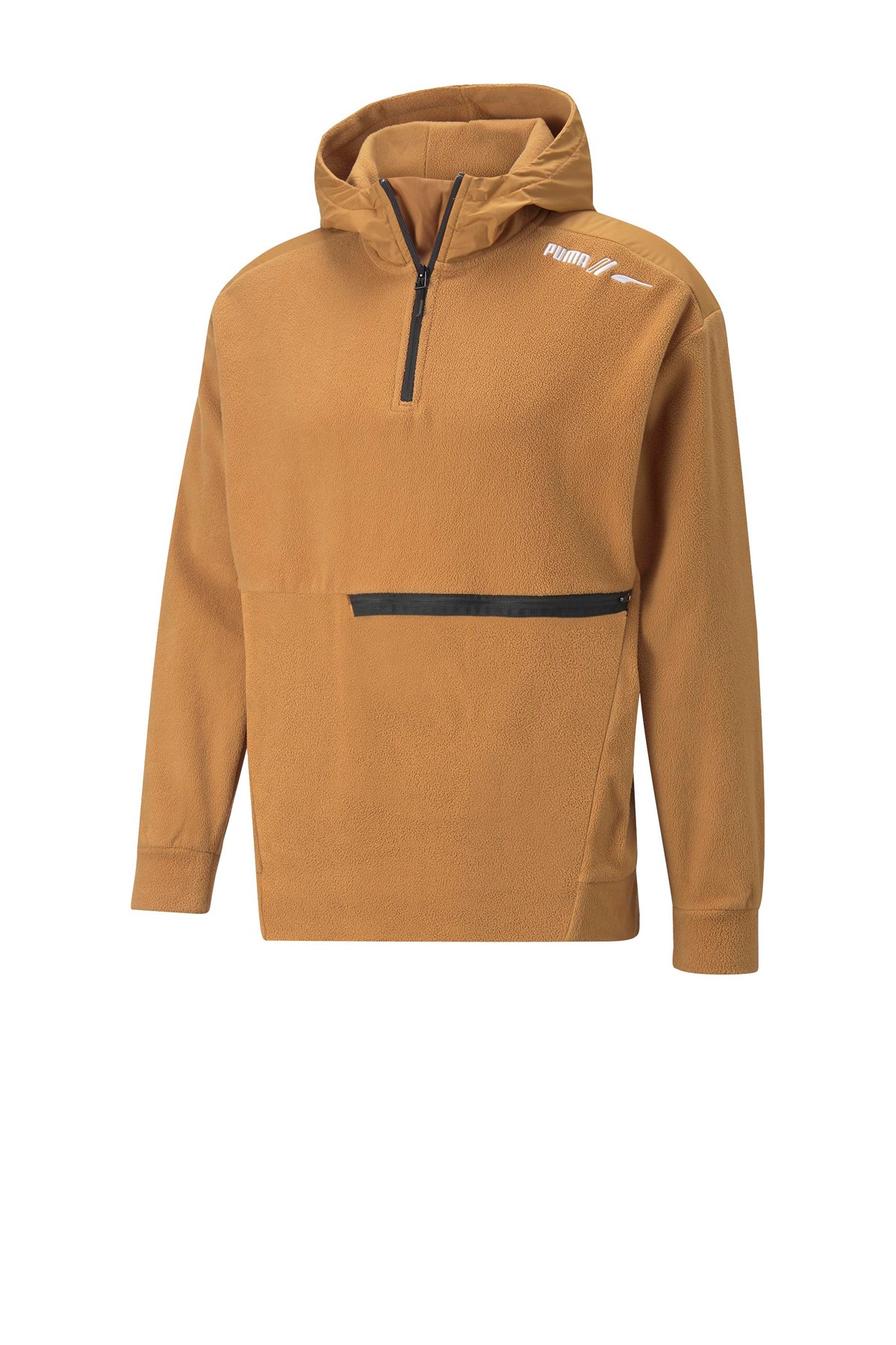 Puma Rad/Cal Polarfleece Erkek Sweatshirt 84978474 Sarı