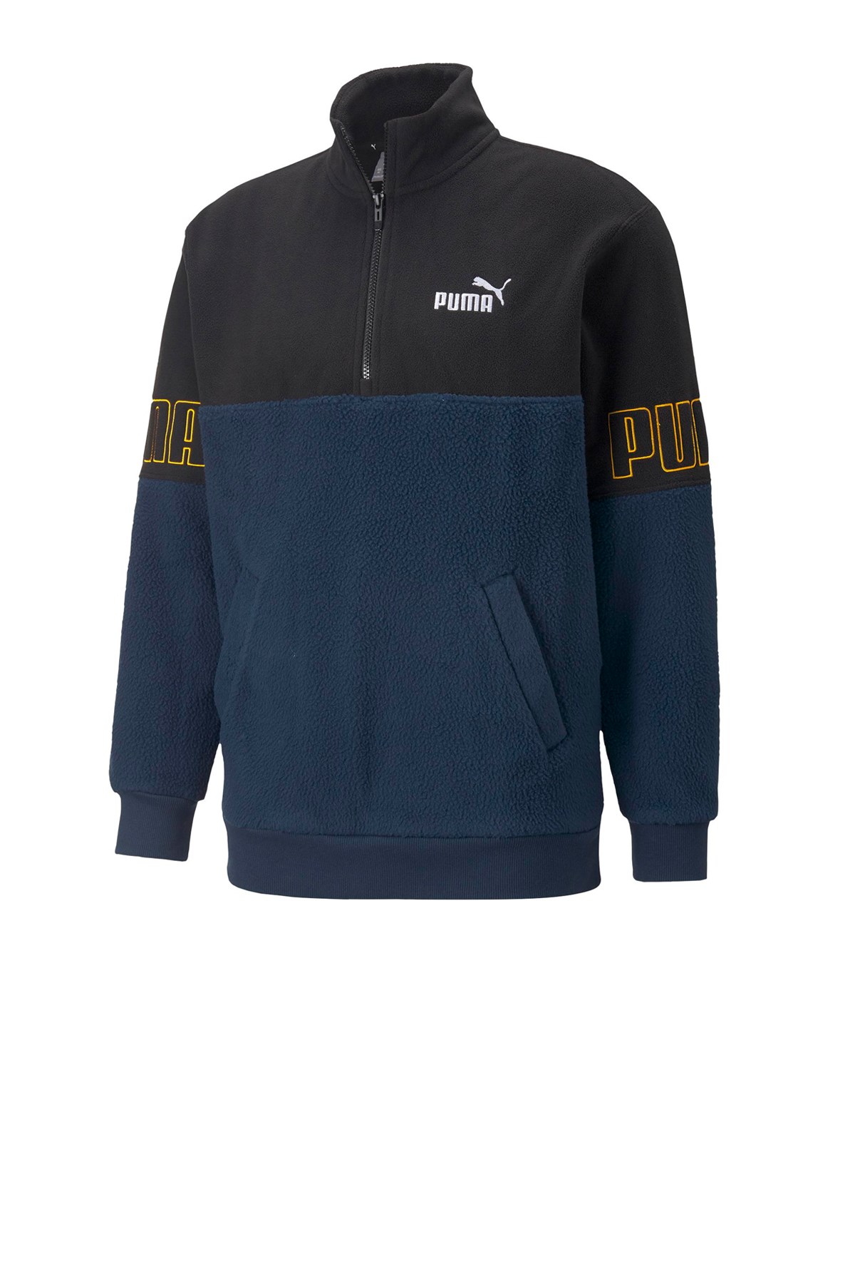 Puma power Winterized Half-Zip Erkek Sweatshirt 84985573 Lacivert
