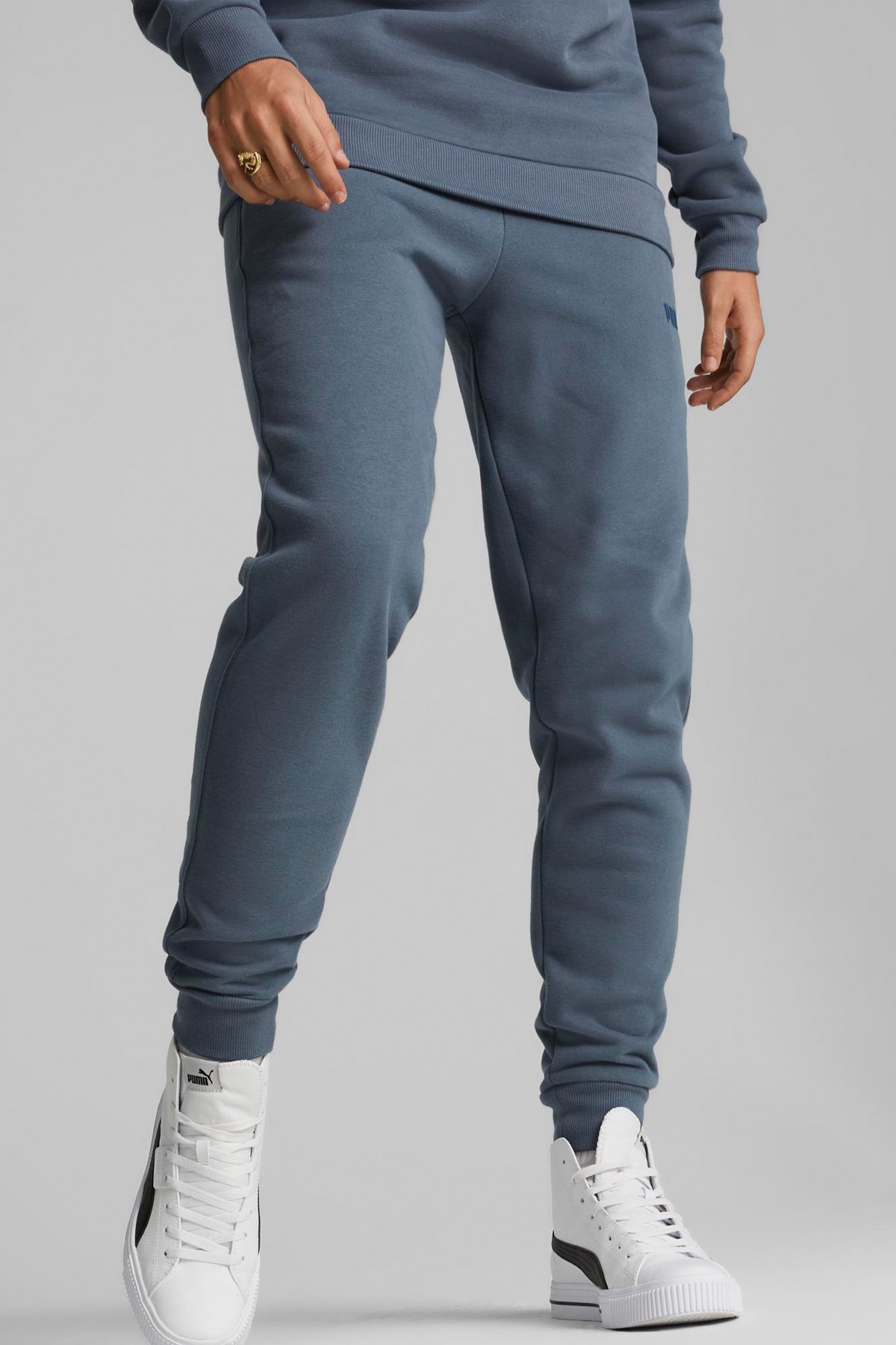 Puma Ess Elevatd Erkek Eşofman Altı 84988918 Mavi