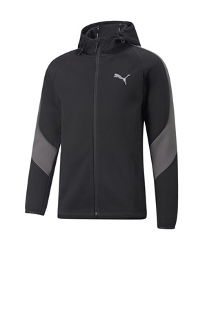 Puma Evostripe Full-Zip Erkek Sweatshirt 84991501 Siyah