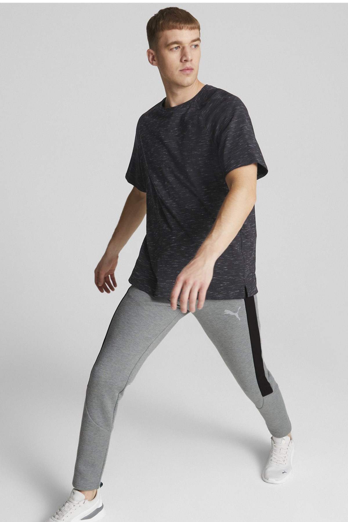 Puma Evostripe Erkek Eşofman Altı 84991703 Gri