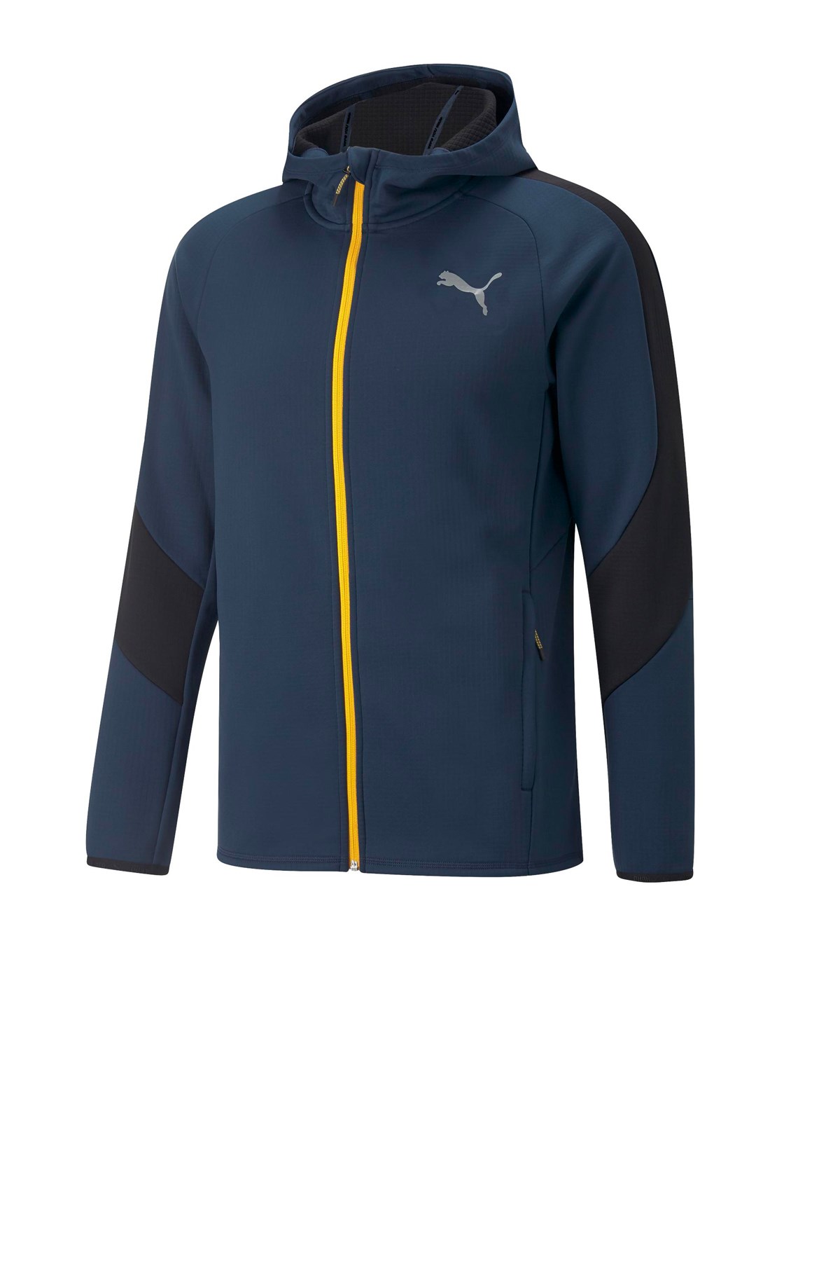 Puma Evostripe Warm Full-Zip Erkek Sweatshirt 84991973 Lacivert