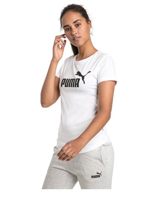 Puma Ess Logo Kadın Tişört 85178702