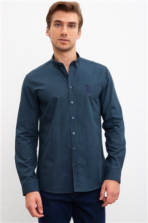 U.S. Polo Assn. Erkek Slim Fit Gömlek 851870