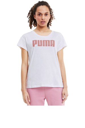 Puma Active Logo Tee Kadın Tişört 85200687