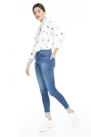 Five Pocket Martha Kadın Kot Pantolon 8523T745MARTHA