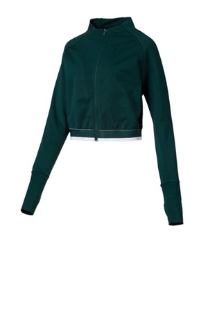 Puma Soft Sports Kadın Fermuarlı Sweatshirt 85432530