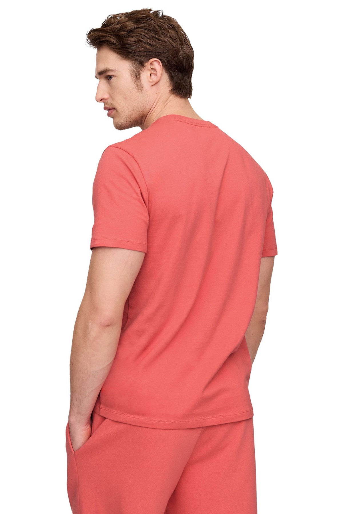 Gap V-Everyday Soft Erkek Tişört Kırmızı