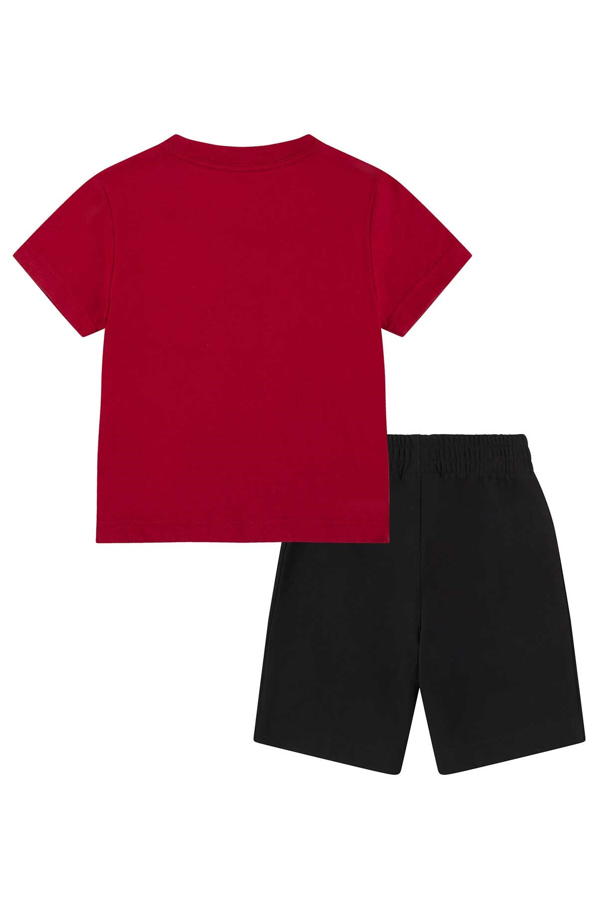 Nike Jdb Jumbo Çocuk Şort ve Tişört Takım 85C138-023 Siyah