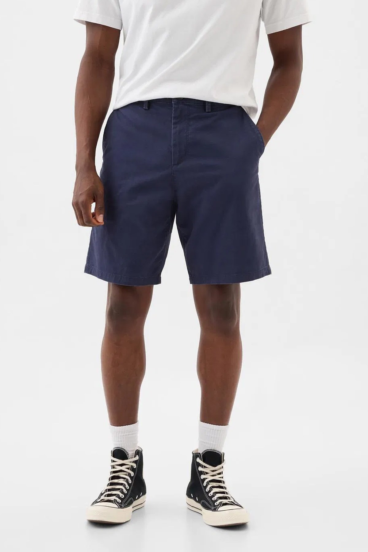 Gap V-9IN Essential Erkek Şort Lacivert