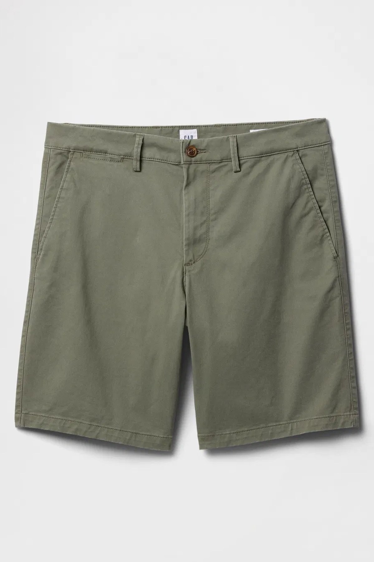 Gap V-9IN Essential Erkek Şort Yeşil