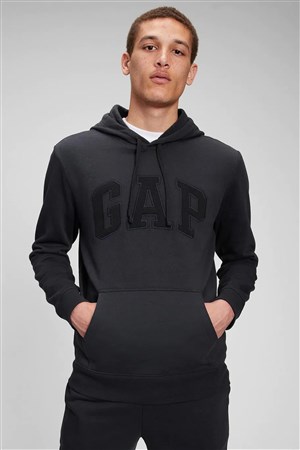 Gap V-Heritage Logo Erkek Sweatshirt 867073029