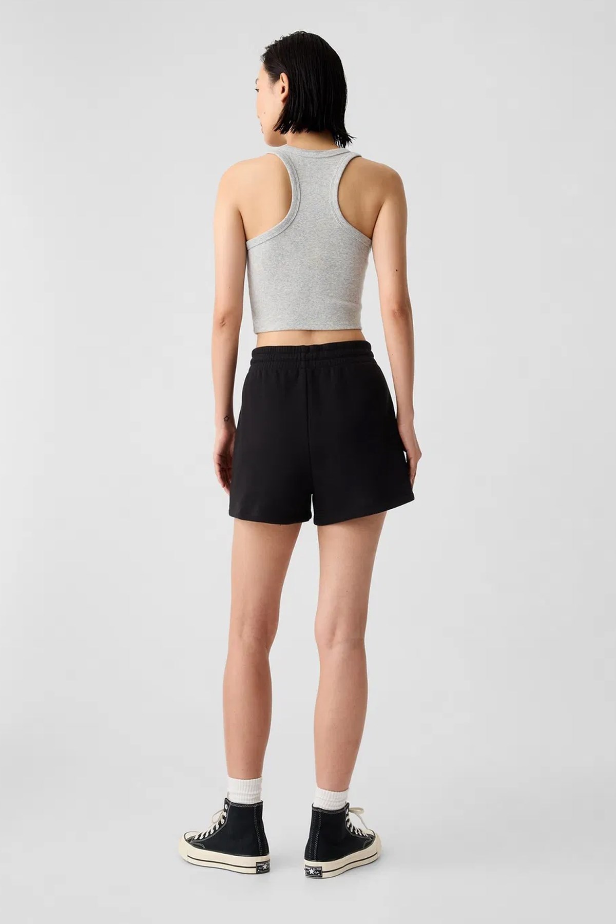 Gap V-Frch Ft Gap Heritage Kadın Şort Siyah